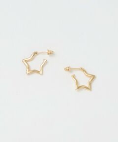 BEAUTY&YOUTH UNITED ARROWS / ビューティー&ユース ユナイテッドアローズ ピアス・イヤリング | キュービックジルコニア ライン スター ピアス