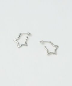 BEAUTY&YOUTH UNITED ARROWS / ビューティー&ユース ユナイテッドアローズ ピアス・イヤリング | キュービックジルコニア ライン スター ピアス