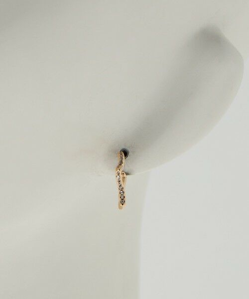 BEAUTY&YOUTH UNITED ARROWS / ビューティー&ユース ユナイテッドアローズ ピアス・イヤリング | キュービックジルコニア ライン スター ピアス | 詳細5