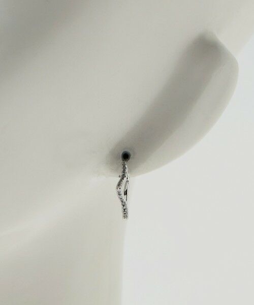 BEAUTY&YOUTH UNITED ARROWS / ビューティー&ユース ユナイテッドアローズ ピアス・イヤリング | キュービックジルコニア ライン スター ピアス | 詳細7