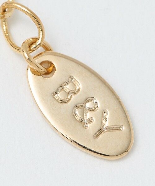 BEAUTY&YOUTH UNITED ARROWS / ビューティー&ユース ユナイテッドアローズ ネックレス・ペンダント・チョーカー | ガラス×チェーン 3連 ネックレス | 詳細5