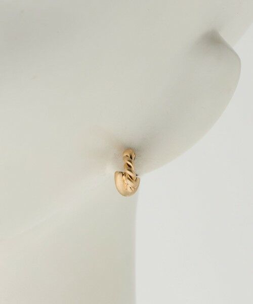 BEAUTY&YOUTH UNITED ARROWS / ビューティー&ユース ユナイテッドアローズ ピアス・イヤリング | ロープ×パイプ フープピアス | 詳細8
