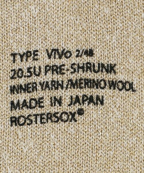 BEAUTY&YOUTH UNITED ARROWS / ビューティー&ユース ユナイテッドアローズ ソックス | ＜ROSTER SOX＞VIVO ソックス | 詳細2