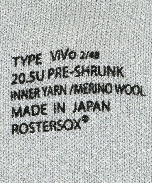 BEAUTY&YOUTH UNITED ARROWS / ビューティー&ユース ユナイテッドアローズ ソックス | ＜ROSTER SOX＞VIVO ソックス | 詳細8