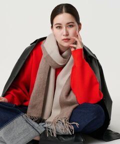BEAUTY&YOUTH UNITED ARROWS / ビューティー&ユース ユナイテッドアローズ マフラー・ショール・スヌード・ストール | 【別注】＜Eds Cashmere＞カシミヤ リバーシブル マフラー