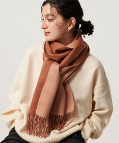 BEAUTY&YOUTH UNITED ARROWS / ビューティー&ユース ユナイテッドアローズ マフラー・ショール・スヌード・ストール | 【別注】＜Eds Cashmere＞カシミヤ リバーシブル マフラー