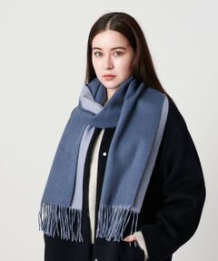 BEAUTY&YOUTH UNITED ARROWS / ビューティー&ユース ユナイテッドアローズ マフラー・ショール・スヌード・ストール | 【別注】＜Eds Cashmere＞カシミヤ リバーシブル マフラー