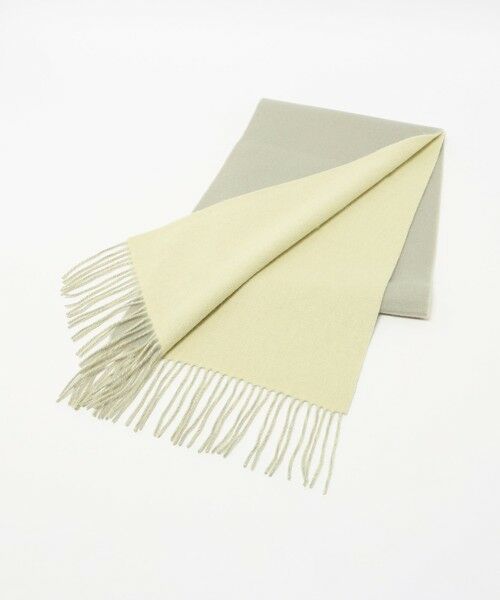 BEAUTY&YOUTH UNITED ARROWS / ビューティー&ユース ユナイテッドアローズ マフラー・ショール・スヌード・ストール | 【別注】＜Eds Cashmere＞カシミヤ リバーシブル マフラー | 詳細16