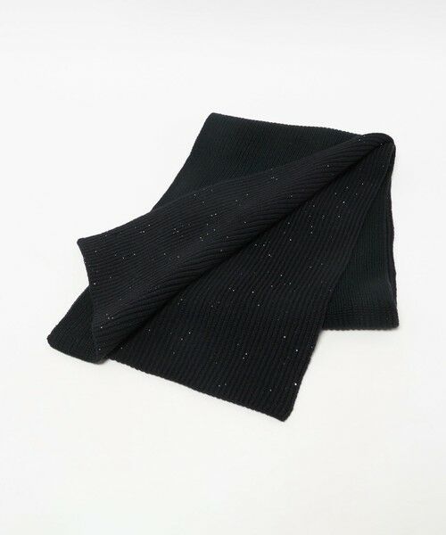 BEAUTY&YOUTH UNITED ARROWS / ビューティー&ユース ユナイテッドアローズ マフラー・ショール・スヌード・ストール | スパンコール リブ ストール | 詳細2