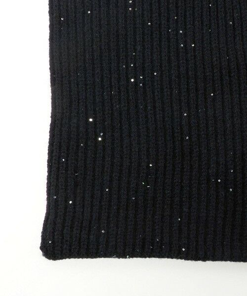 BEAUTY&YOUTH UNITED ARROWS / ビューティー&ユース ユナイテッドアローズ マフラー・ショール・スヌード・ストール | スパンコール リブ ストール | 詳細3