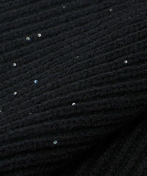 BEAUTY&YOUTH UNITED ARROWS / ビューティー&ユース ユナイテッドアローズ マフラー・ショール・スヌード・ストール | スパンコール リブ ストール | 詳細4