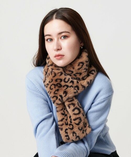 BEAUTY&YOUTH UNITED ARROWS / ビューティー&ユース ユナイテッドアローズ マフラー・ショール・スヌード・ストール | ファーライク マフラー | 詳細13