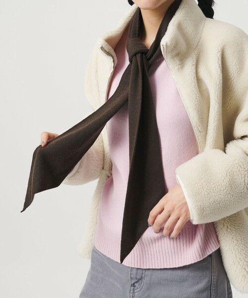 BEAUTY&YOUTH UNITED ARROWS / ビューティー&ユース ユナイテッドアローズ マフラー・ショール・スヌード・ストール | ウール カシミヤ タイ マフラー | 詳細1