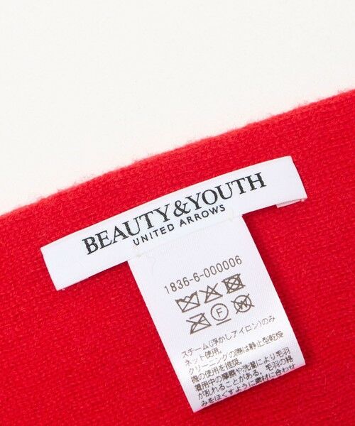 BEAUTY&YOUTH UNITED ARROWS / ビューティー&ユース ユナイテッドアローズ マフラー・ショール・スヌード・ストール | ウール カシミヤ タイ マフラー | 詳細10