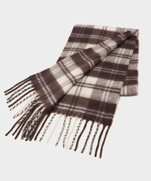 BEAUTY&YOUTH UNITED ARROWS / ビューティー&ユース ユナイテッドアローズ マフラー・ショール・スヌード・ストール | チェック ストール | 詳細14
