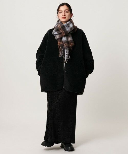 BEAUTY&YOUTH UNITED ARROWS / ビューティー&ユース ユナイテッドアローズ マフラー・ショール・スヌード・ストール | チェック ストール | 詳細19