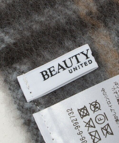 BEAUTY&YOUTH UNITED ARROWS / ビューティー&ユース ユナイテッドアローズ マフラー・ショール・スヌード・ストール | チェック ストール | 詳細25