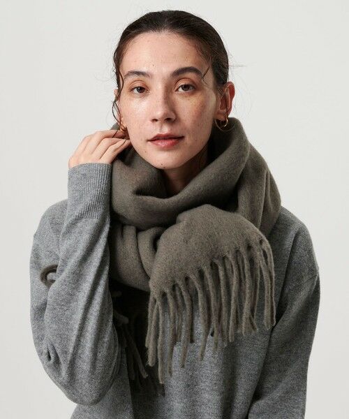 BEAUTY&YOUTH UNITED ARROWS / ビューティー&ユース ユナイテッドアローズ マフラー・ショール・スヌード・ストール | ブークレ マフラー | 詳細4