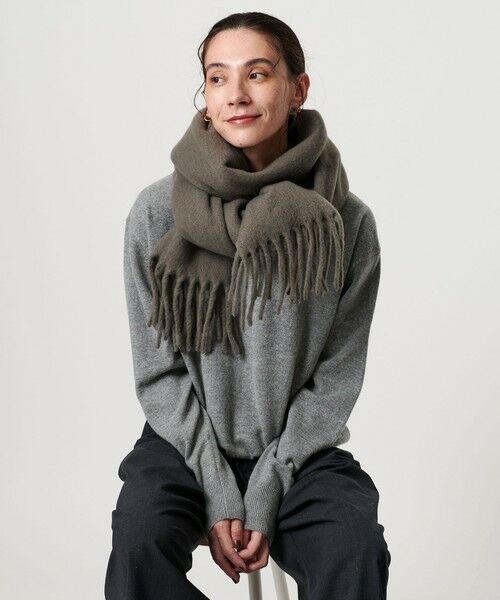 BEAUTY&YOUTH UNITED ARROWS / ビューティー&ユース ユナイテッドアローズ マフラー・ショール・スヌード・ストール | ブークレ マフラー | 詳細5