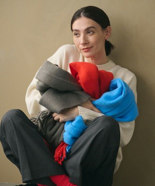 BEAUTY&YOUTH UNITED ARROWS / ビューティー&ユース ユナイテッドアローズ マフラー・ショール・スヌード・ストール | ブークレ マフラー | 詳細15