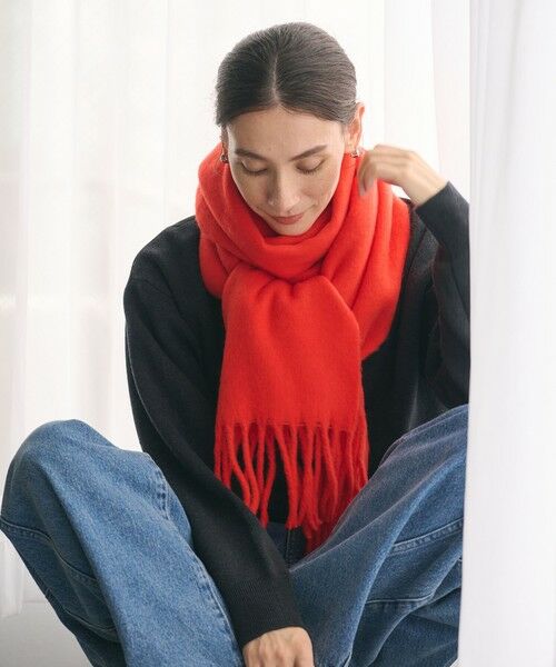 BEAUTY&YOUTH UNITED ARROWS / ビューティー&ユース ユナイテッドアローズ マフラー・ショール・スヌード・ストール | ブークレ マフラー | 詳細11