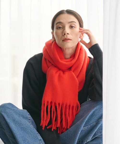 BEAUTY&YOUTH UNITED ARROWS / ビューティー&ユース ユナイテッドアローズ マフラー・ショール・スヌード・ストール | ブークレ マフラー | 詳細12