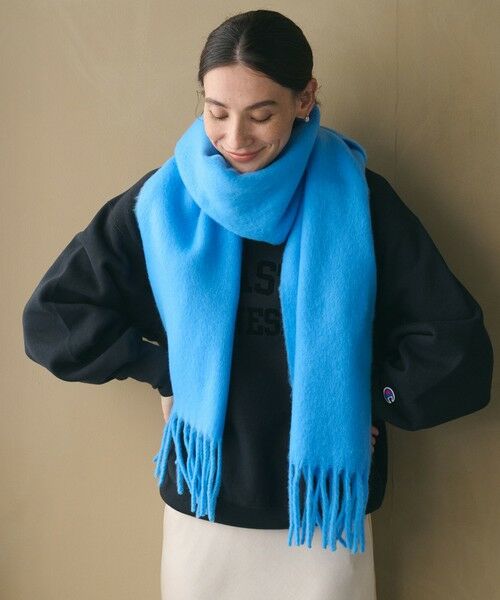 BEAUTY&YOUTH UNITED ARROWS / ビューティー&ユース ユナイテッドアローズ マフラー・ショール・スヌード・ストール | ブークレ マフラー | 詳細21