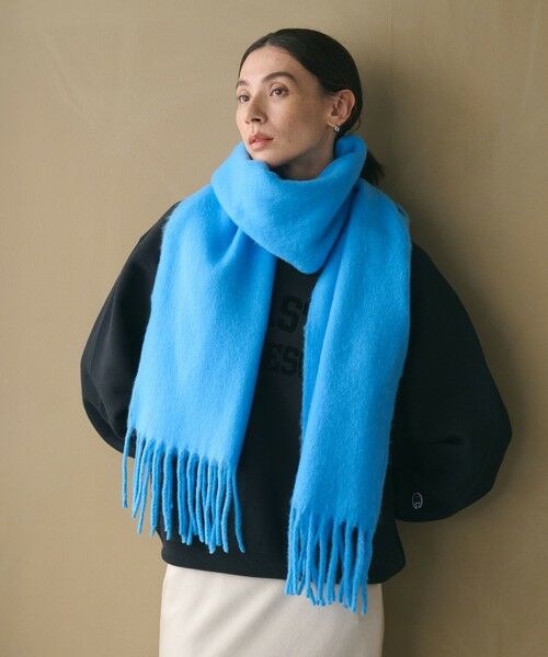 BEAUTY&YOUTH UNITED ARROWS / ビューティー&ユース ユナイテッドアローズ マフラー・ショール・スヌード・ストール | ブークレ マフラー | 詳細22