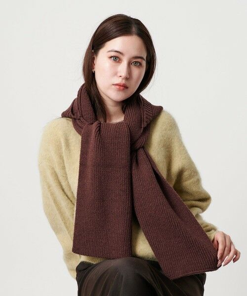 BEAUTY&YOUTH UNITED ARROWS / ビューティー&ユース ユナイテッドアローズ マフラー・ショール・スヌード・ストール | ニット フード マフラー | 詳細9