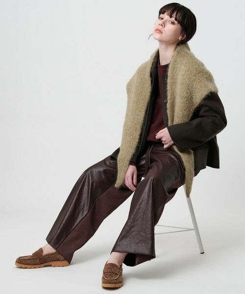 BEAUTY&YOUTH UNITED ARROWS / ビューティー&ユース ユナイテッドアローズ マフラー・ショール・スヌード・ストール | トライアングル マフラー | 詳細5