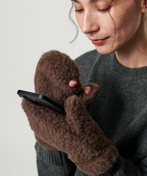 BEAUTY&YOUTH UNITED ARROWS / ビューティー&ユース ユナイテッドアローズ 手袋 | ＜COLDBREAKER＞スリット ミトン | 詳細1