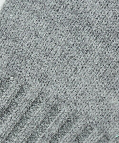 BEAUTY&YOUTH UNITED ARROWS / ビューティー&ユース ユナイテッドアローズ 手袋 | スパンコール リブ フィンガーレス グローブ | 詳細11