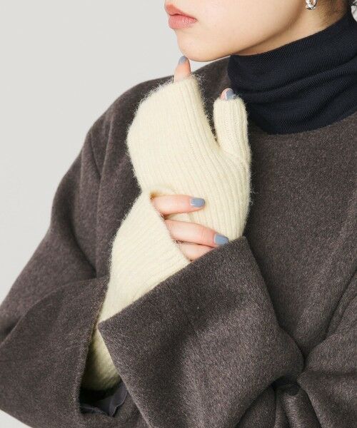 BEAUTY & YOUTH UNITED ARROWS/ビューティー&ユース ユナイテッドアローズ ソフト フィンガーレス グローブ OFF WHITE FREE BEAUTY & YOUTH UNITED ARROWS/ビューティー&ユース ユナイテッドアローズ ソフト フィンガーレス グローブ OFF WHITE FREE