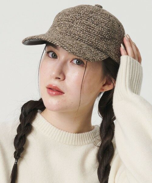 BEAUTY&YOUTH UNITED ARROWS / ビューティー&ユース ユナイテッドアローズ キャップ | 【別注】＜Revis.＞ツイード キャップ | 詳細2
