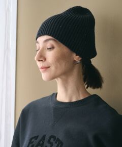 BEAUTY&YOUTH UNITED ARROWS / ビューティー&ユース ユナイテッドアローズ ニットキャップ | スパンコール リブ ニットキャプ