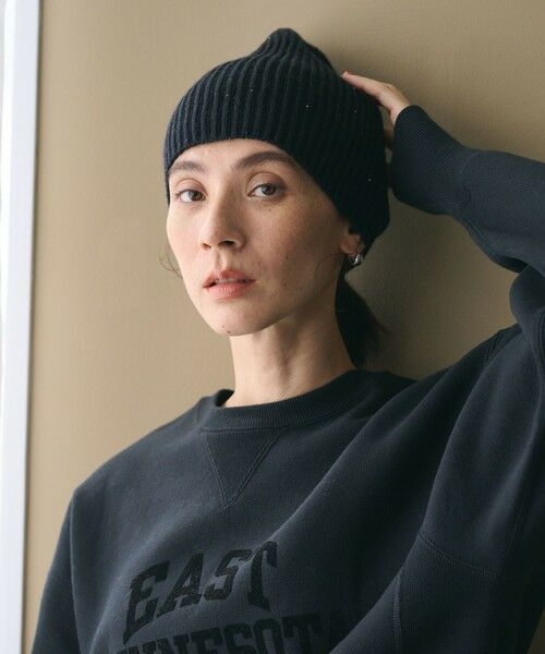 BEAUTY&YOUTH UNITED ARROWS / ビューティー&ユース ユナイテッドアローズ ニットキャップ | スパンコール リブ ニットキャプ | 詳細1