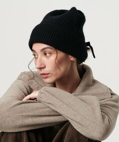 BEAUTY&YOUTH UNITED ARROWS / ビューティー&ユース ユナイテッドアローズ ニットキャップ | バックリボン ニットキャップ