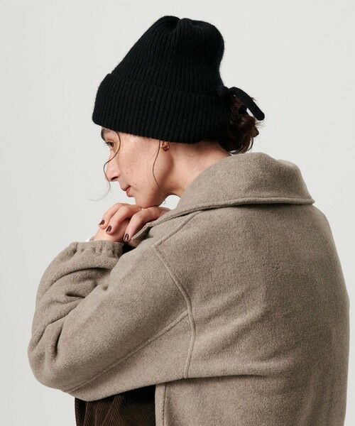 BEAUTY&YOUTH UNITED ARROWS / ビューティー&ユース ユナイテッドアローズ ニットキャップ | バックリボン ニットキャップ | 詳細1
