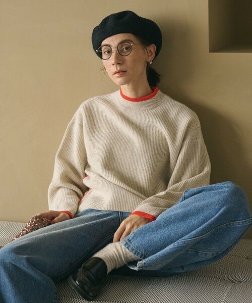 BEAUTY&YOUTH UNITED ARROWS / ビューティー&ユース ユナイテッドアローズ ハンチング・キャスケット・ベレー帽 | メランジ シンプル ベレー帽 | 詳細3