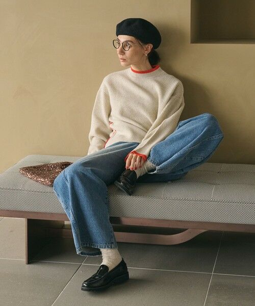 BEAUTY&YOUTH UNITED ARROWS / ビューティー&ユース ユナイテッドアローズ ハンチング・キャスケット・ベレー帽 | メランジ シンプル ベレー帽 | 詳細5