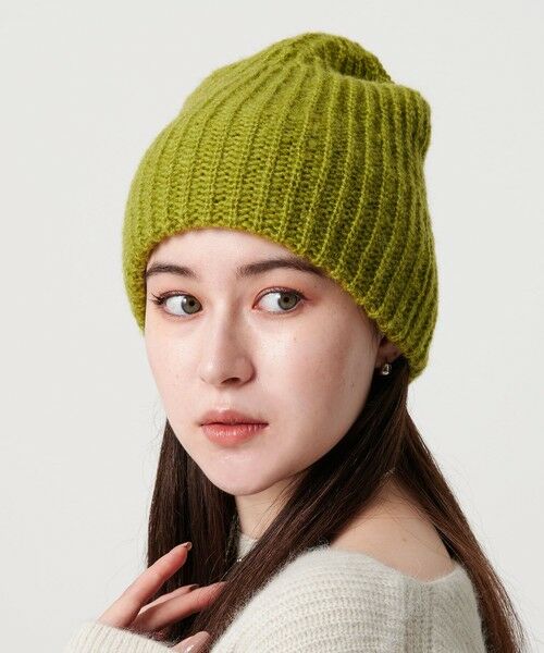 BEAUTY&YOUTH UNITED ARROWS / ビューティー&ユース ユナイテッドアローズ ニットキャップ | カラー ニットキャップ/オリーブ | 詳細1