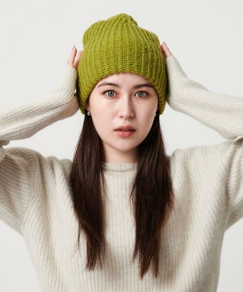 BEAUTY&YOUTH UNITED ARROWS / ビューティー&ユース ユナイテッドアローズ ニットキャップ | カラー ニットキャップ/オリーブ | 詳細2