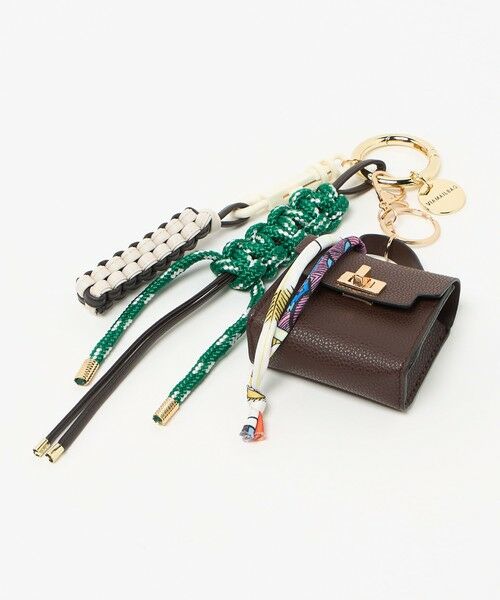 BEAUTY&YOUTH UNITED ARROWS / ビューティー&ユース ユナイテッドアローズ キーホルダー・ストラップ | ＜VIAMAILBAG＞ミニバッグ チャーム | 詳細4