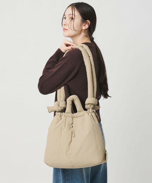 BEAUTY & YOUTH UNITED ARROWS/ビューティー&ユース ユナイテッドアローズ <OLEND>ONA ソフト ショルダーバッグ 3WAY BEIGE FREE BEAUTY & YOUTH UNITED ARROWS/ビューティー&ユース ユナイテッドアローズ <OLEND>ONA ソフト ショルダーバッグ 3WAY BEIGE FREE