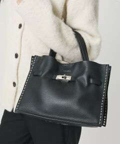 BEAUTY&YOUTH UNITED ARROWS / ビューティー&ユース ユナイテッドアローズ トートバッグ | ＜VIOLAd’ORO＞レザー スタッズ トートバッグ