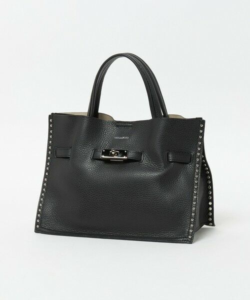 BEAUTY&YOUTH UNITED ARROWS / ビューティー&ユース ユナイテッドアローズ トートバッグ | ＜VIOLAd’ORO＞レザー スタッズ トートバッグ | 詳細3