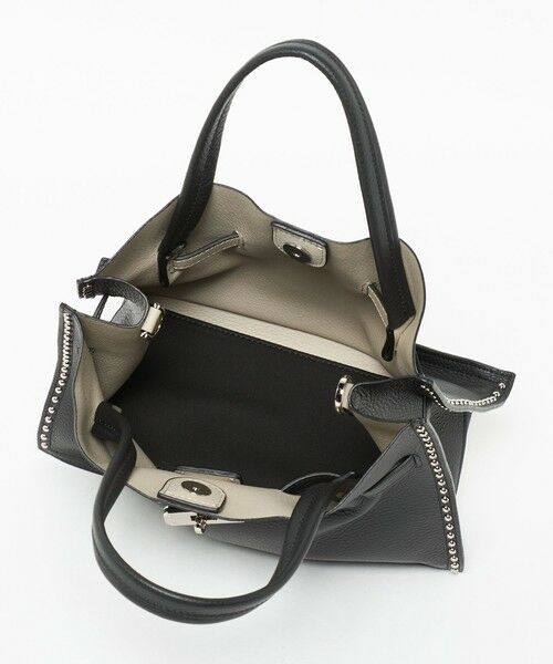 BEAUTY&YOUTH UNITED ARROWS / ビューティー&ユース ユナイテッドアローズ トートバッグ | ＜VIOLAd’ORO＞レザー スタッズ トートバッグ | 詳細5