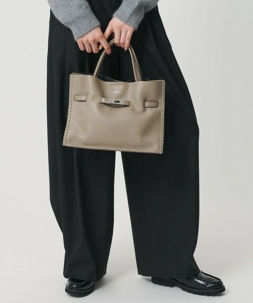 BEAUTY&YOUTH UNITED ARROWS / ビューティー&ユース ユナイテッドアローズ トートバッグ | ＜VIOLAd’ORO＞レザー スタッズ トートバッグ | 詳細8