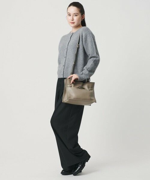 BEAUTY&YOUTH UNITED ARROWS / ビューティー&ユース ユナイテッドアローズ トートバッグ | ＜VIOLAd’ORO＞レザー スタッズ トートバッグ | 詳細9