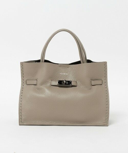 BEAUTY&YOUTH UNITED ARROWS / ビューティー&ユース ユナイテッドアローズ トートバッグ | ＜VIOLAd’ORO＞レザー スタッズ トートバッグ | 詳細10